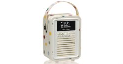 VQ Retro Mini Emma Bridgewater Polka Dot -Stylish DAB/DAB+/FM Radio and Bluetooth Speaker